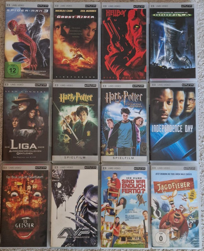 Psp umd video sammlung - psp,