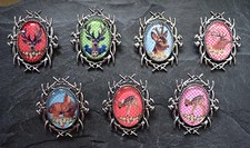 Trachtenbrosche Oktoberfest Schmuck Wies'n Anstecknadel Wasen Fest Dirndl Neu