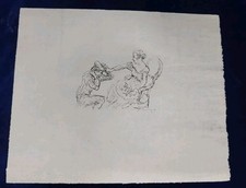 E292/ Max Slevogt  Märchen  signierte Lithographie