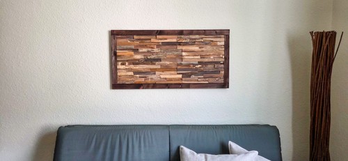 Modernes holzbild - modernes, 3d