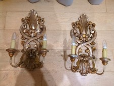 Wandlampe antik, wunderschöne Wandleuchte vintage, retro, Schloß Deko shabby