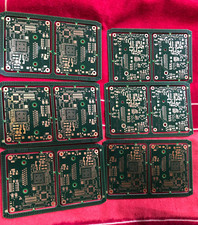 Platinen Schrott Vergoldet