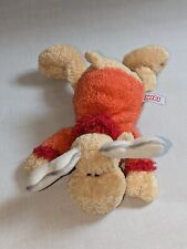 NICI RENTIER ELCH Winter orange/rot Weihnachtselch liegend ca.30cm