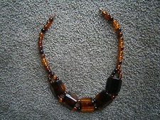 Alte Bernsteinkette  mit