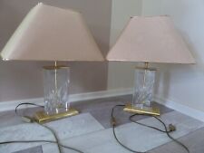 Zwei Nachtmann Tischlampen 50 016 elektrisch 53 cm hoch