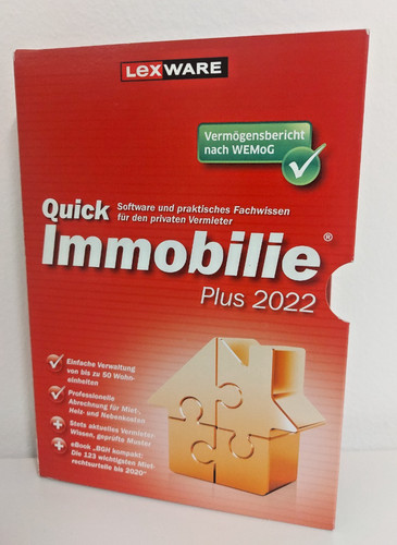 Lexware quick immobilie - lexware, 2022