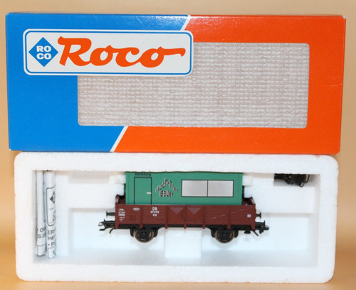 Roco 46034 flachwagen der - h0,
