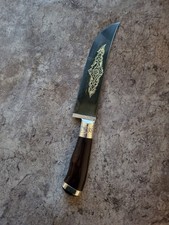 Handgefertigtes Kochmesser aus