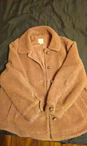 Damen teddy jacke - damen, gr