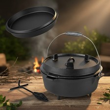 9 QT Dutch Oven Feuerkessel +