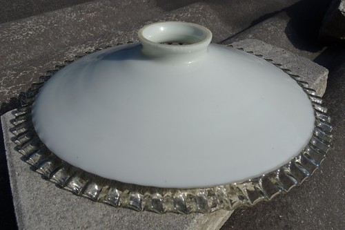 1910 milchglas lampenschirm - c.1910,