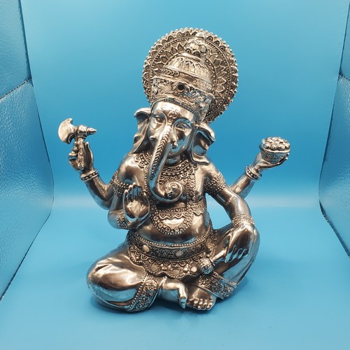 Silberne lord ganesha statue - silberne,