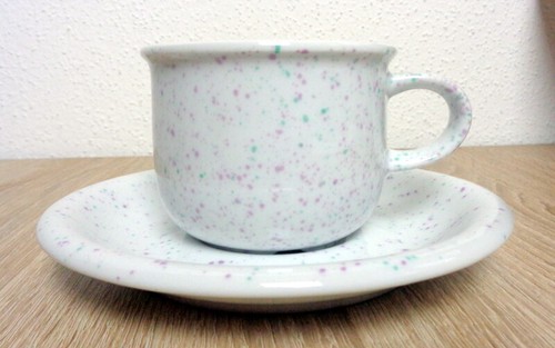 Kaffeetasse mit unterteller - mit,