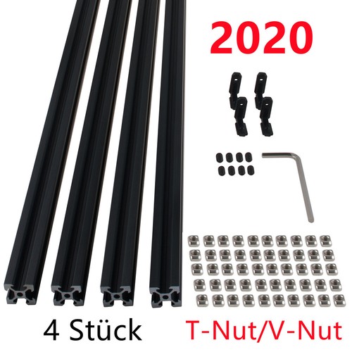 20x20 aluprofil nut 6 - 20x20, t/v-nut