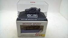 Herpa 3521 Mercedes 190 E Evo 2 W201 DTM AMG schwarz silber K. Thiim PC-OVP (46)