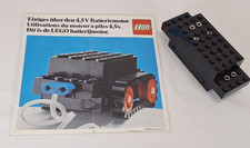 Lego Eisenbahn 4,5V 4V 4,5 V Motor geprüft mit Anleitung OBA