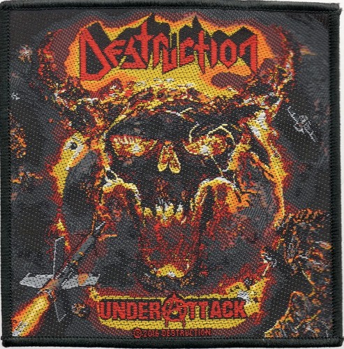 Destruction woven patch thrash - destruction,