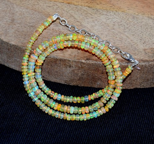 äthiopische opal halskette - opal,
