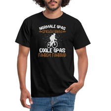 Coole Opas Fahren Fahrrad Geschenkidee Geschenk Für Opa Großvater Männer T-Shirt