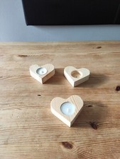 Teelichthalter, Kerzenständer Herz, Hochzeit Handarbeit