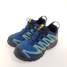 Salomon XA Pro 3D CSWP Wanderschuhe Damen Gr. EU 38 UK 5 Blau Trekking Schuhe