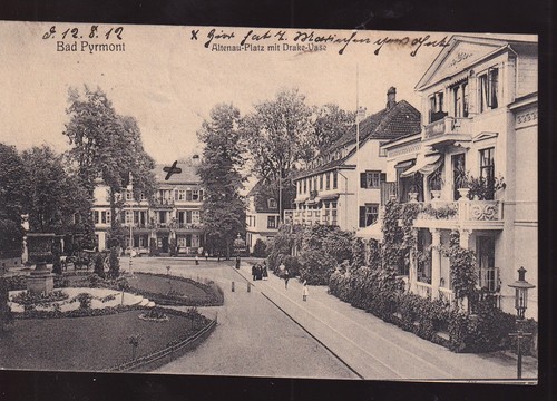 Bad pyrmont altenau platz - ak/bad, altenau-platz