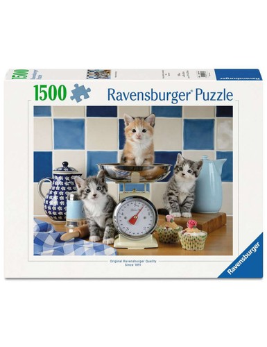 Puzzle 1500p kätzchen der - 1500p,