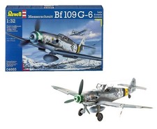 MW22 REVELL 04665 MESSERSCHMITT BF109 G-6 LATE 1:32 PLASTIC KIT