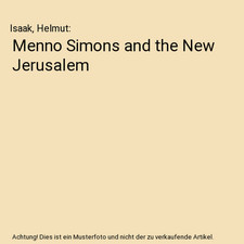Menno Simons and the New