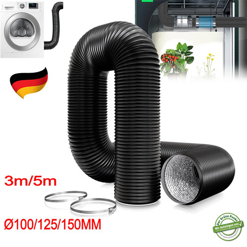 100 125 150mm abluftschlauch - 100/125/150mm,