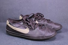 Nike Flash Damen Sneaker Sportschuhe Gr. 39 braun beige Leder flach CH1-156