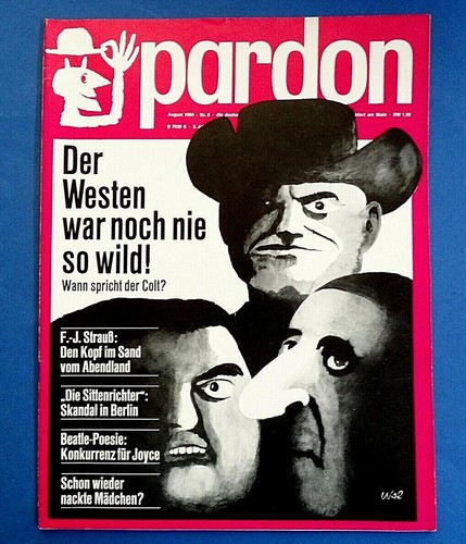 Satire zeitschrift pardon nr - pardon,
