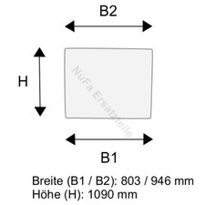 Frontscheibe für Linde E20
