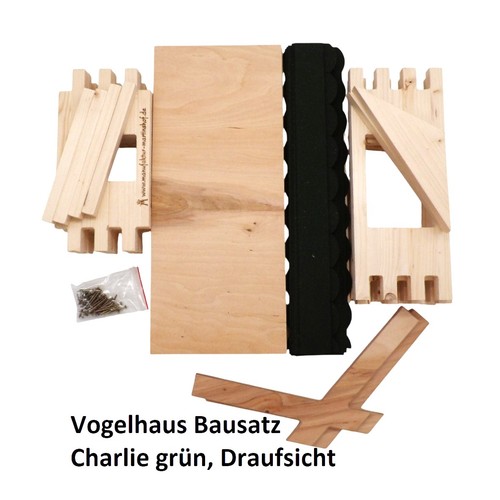 Vogelhaus bausatz charlie - vogelhaus,
