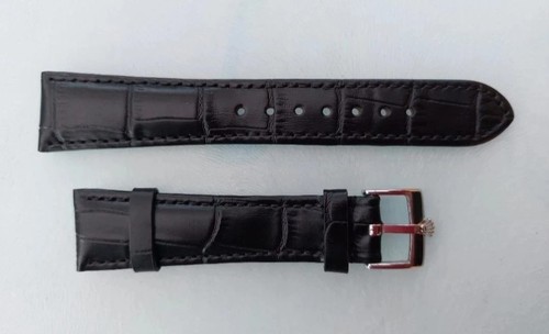 Rolex leder armband 20mm mit - leder,