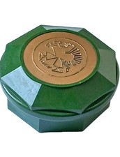 Alte Bakelit Deckeldose "Greif" Art Déco-Ära, seltene Farbe