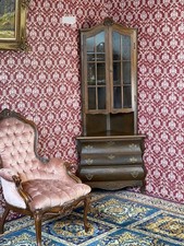 Vitrine Barockstil Eckvitrine