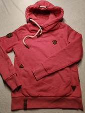 Naketano Hoodie Gr. M 38 Damen Kapuzenpullover, Sweatshirt Pink