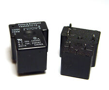 2x Potter & Brumfield Leistungs-Relais T9AS5D12-12, 12V Spule, 240V, 1xUM 10/20A
