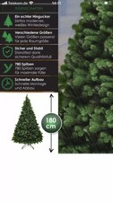 ‼️Weihnachtsbaum,Tannenbaum,Christbaum Kunstbaum,180cm, täuschend echte Optik ‼️