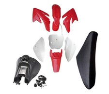 Red Plastics Fairing Kit +