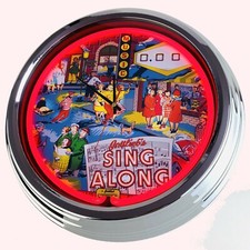 N-0769 Wanduhr "Flipper Sing