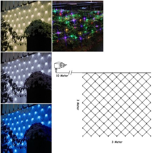 Lichter netz außen 3x3m - lichter-netz,