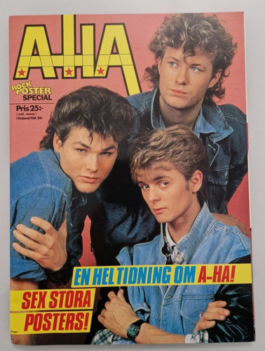 Sandra rock poster - a-ha/,