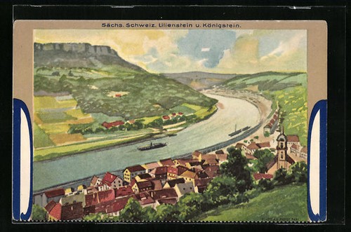 Lilienstein sächs schweiz - sächs.,
