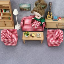Miniatur Puppenhaus Sofa