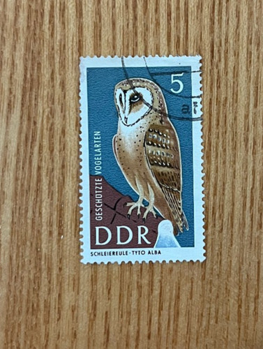 Pfennig briefmarke ddr - 5,