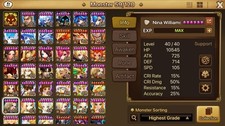 Summoners War EU 4 LD Starter Maximilian Elenoa Nina Williams Laima