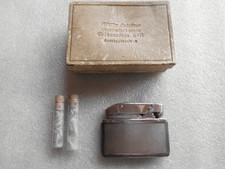 Consul Feuerzeug Benzin 935 Sterling Silber + 2 mal Docht selten