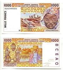 1000 Francs West African